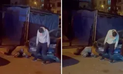 Pendik'te Sokak Ortasında Korkutan Görüntüler