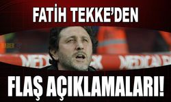 Fatih Tekke'den Maç Sonu Flaş Sözler!