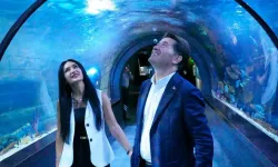 Trabzon’da 14 Şubat İçin Su Balesi Gösterisi