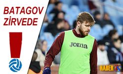 Batagov Trabzonspor Kadrosunda Zirvede