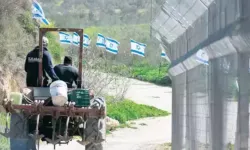 Batı Şeria Nablus'da Bayrak Gerilimi