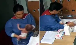 Hemşirenin Bebeklere Şiddeti Kamerayla Ortaya Çıktı