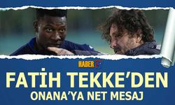 Fatih Tekke'den Onana'ya Net Mesaj
