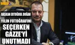 Başkan Ertuğrul Doğan Yılın Karesini Seçti! Gazze Unutulmadı