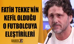 Kupa Maçı Sonrası Fatih Tekke'den Flaş Açıklamalar