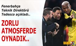 Tedesco'dan Maç Sonu Atmosfer Vurgusu