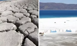 Salda Gölü'nde Su Seviyesi 14 Santimetre Arttı