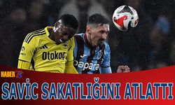 Trabzonspor'da Savic Sakatlığını Atlattı