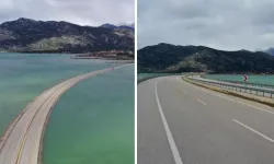 Antalya Konya Yolunda Su Seviyesi Düşüyor