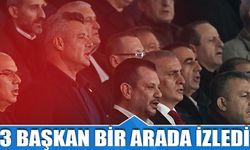 Akyazı'da Derbiyi 3 Başkan Bir Arada İzledi