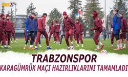 Trabzonspor Karagümrük Maçı Hazırlıklarını Tamamladı
