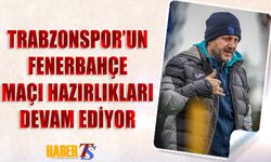 Trabzonspor Fenerbahçe Maçı Hazırlıklarını Sürdürdü