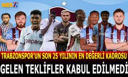 Trabzonspor Yönetimi O Teklifleri Reddetti! Planda Şaşma Yok