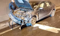 Araklı Tüneli’nde Zincirleme Kazada 3 Kişi Yaralandı