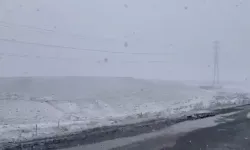 Karapınar'da Kar Yağışı Çiftçiyi Sevindirdi