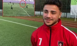 Ahmet Bedir Kefeli'den 55 Metrelik Gol