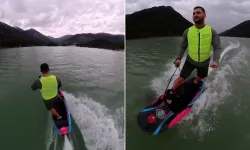 Konya Antalya Yolunda Sel Şoku! Kara Yolu Göle Döndü