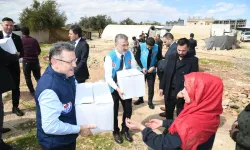 Trabzon Heyeti Suriye’de Savaş Mağdurlarıyla Buluştu