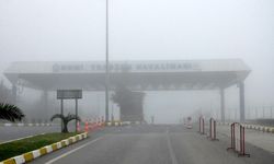Trabzon’da Yoğun Sis Ulaşımı Aksattı Uçaklar İnemedi