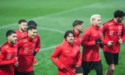 A Milli Takım Romanya Maçı Hazırlıklarını Sürdürüyor