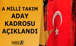 A Milli Takımın Play-Off Kadrosu Açıklandı