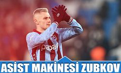 Zubkov’dan Trabzonspor’a Asist Katkısı Artıyor