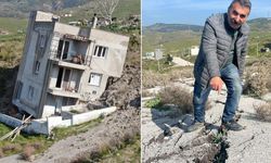 İzmir'de Heyelan Nedeniyle 14 Evi Yıkıldı