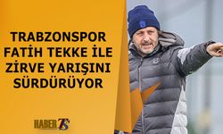 Trabzonspor Fatih Tekke İle Zirve Yarışında Güçlendi
