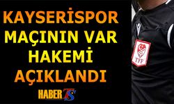 Kayserispor - Trabzonspor Maçının VAR'ı Belli Oldu