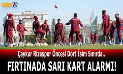 Trabzonspor'da Dört İsim Kart Sınırında
