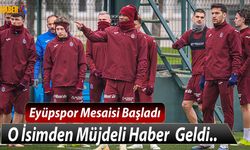 Trabzonspor'a Eyüpspor Maçı Öncesi Müjde!