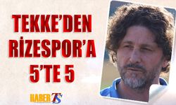Fatih Tekke'den Rizespor'a 5'te 5