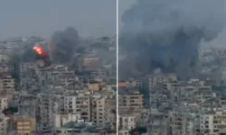 Israil Beyrut'a Hava Saldirisi Duzenledi