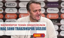 Kayserispor Teknik Direktörünün Maç Sonu Trabzonspor Sözleri