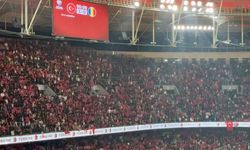 Milli Zafer Sonrası Tribünlerde Mehter Coşkusu