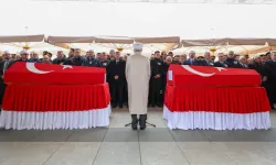 Katar Şehitleri Ankara'da Son Yolculuğuna Uğurlandı