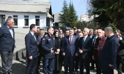 Trabzon’da Yangın Sonrası Geçmiş Olsun Ziyareti