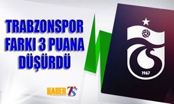 Trabzonspor Puan Farkını 3 Puana Düşürdü