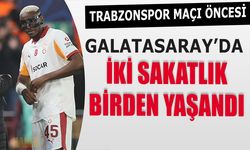 Trabzonspor Maçı Öncesi Galatasaray'da İki Sakatlık