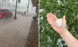 Ohio’da Dev Dolu Yağışı Araçlara Zarar Verdi