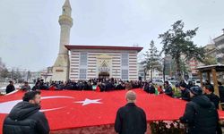 Bayburt’ta Filistin İçin Destek Açıklaması