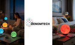 Gece Işığını Eve Taşımak İsteyenler İçin BenomTech'in Ay Lambası