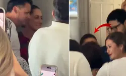 Cumhurbaşkanı Ekonomi Sınıfında Uçtu Gündem Oldu