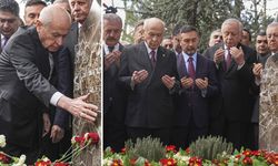 Bahçeli Türkeş’i Kabri Başında Andı