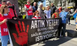 Eğitimciler Şiddete Karşı Yürüyüşte Buluştu