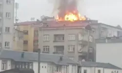 Vakfıkebir’de Çatı Yangını Korkuttu