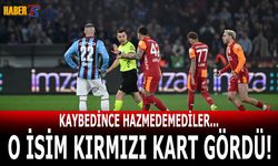 Maç Sonunda Gerginlik! Galatasaraylı İsim Kırmızı Kart Gördü