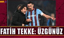 Fatih Tekke'den Maç Sonunda Konuştu: Üzgünüz