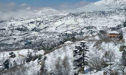 Kahramanmaraş’ta Kar Manzarası Büyüledi