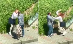 Maltepe’de Kadına Saldırı Kamerada